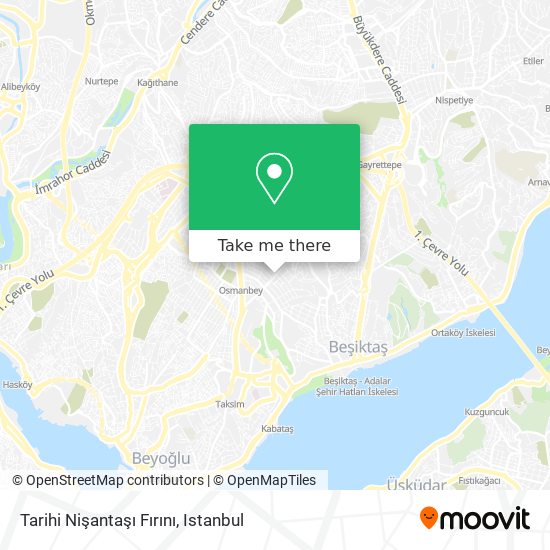 Tarihi Nişantaşı Fırını map