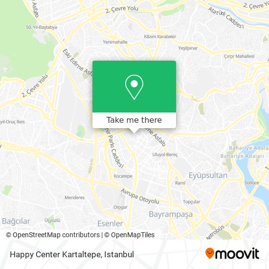 Happy Center Kartaltepe map