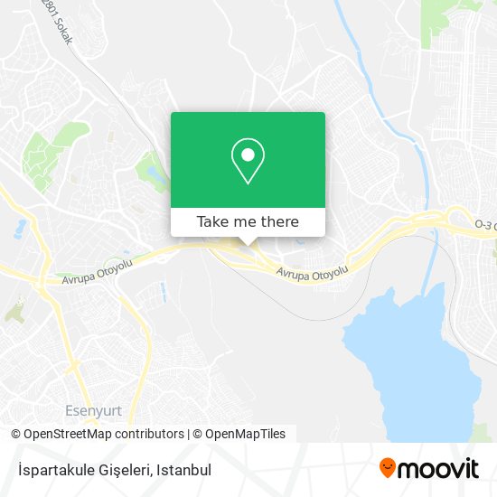 İspartakule Gişeleri map