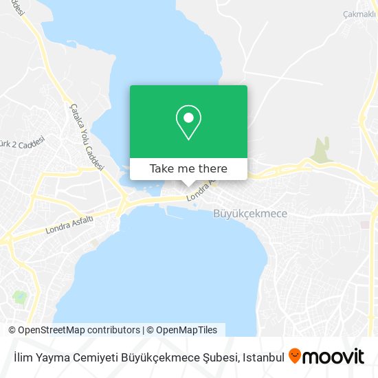 İlim Yayma Cemiyeti Büyükçekmece Şubesi map