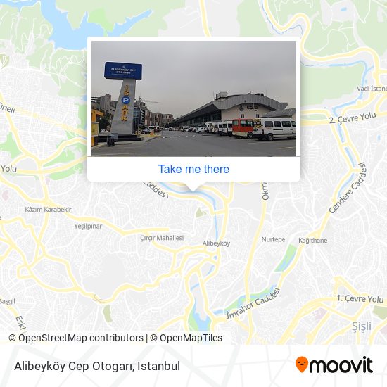 Alibeyköy Cep Otogarı map