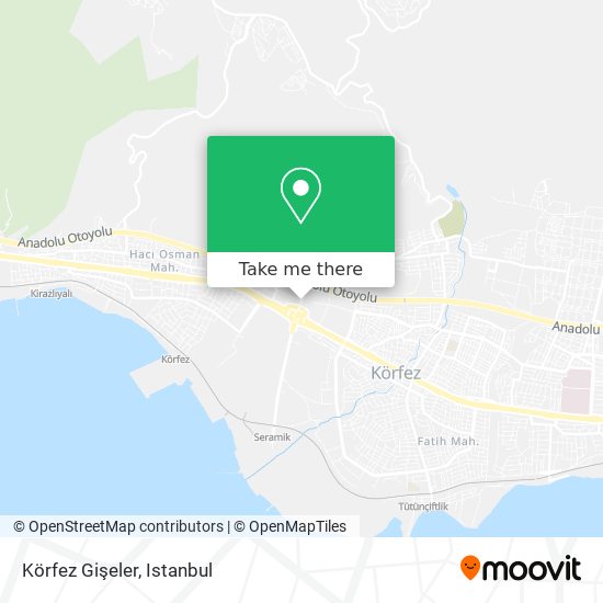 Körfez Gişeler map