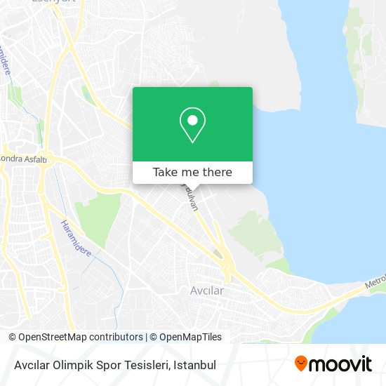 Avcılar Olimpik Spor Tesisleri map