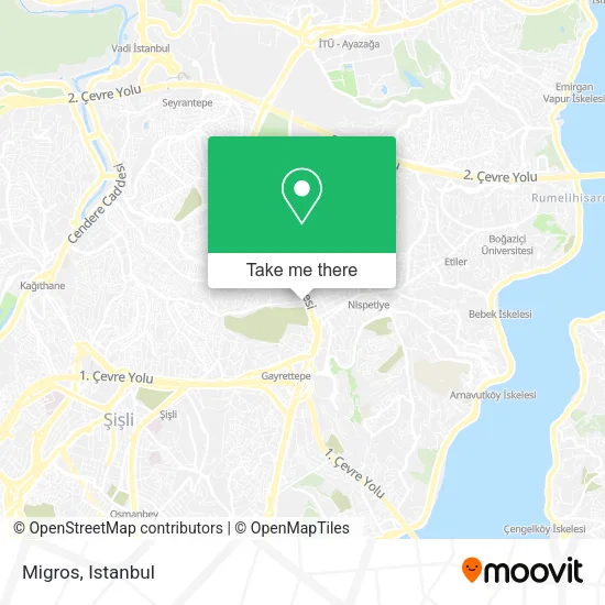 Migros map