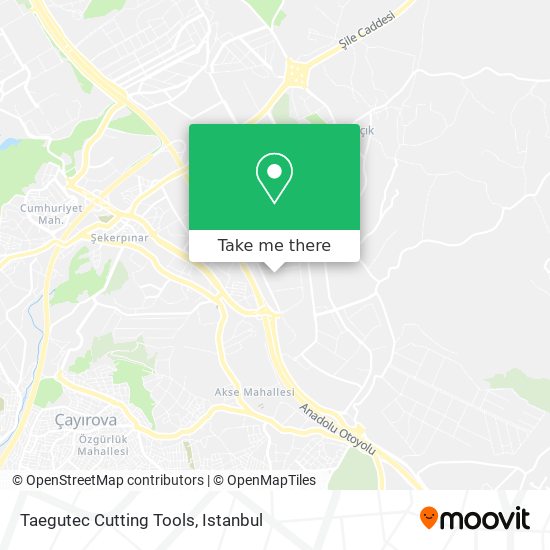 Taegutec Cutting Tools map