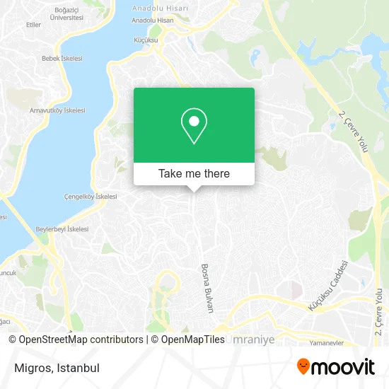 Migros map