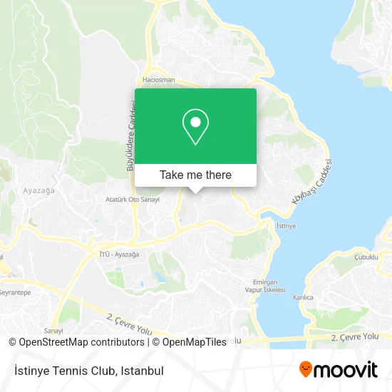 İstinye Tennis Club map