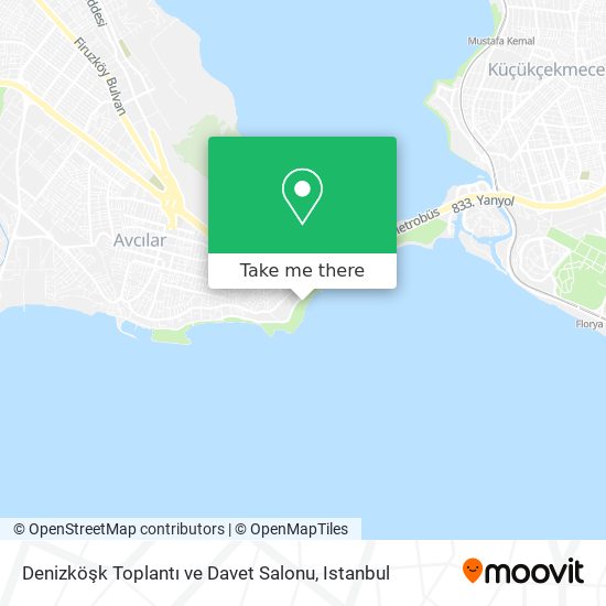 Denizköşk Toplantı ve Davet Salonu map