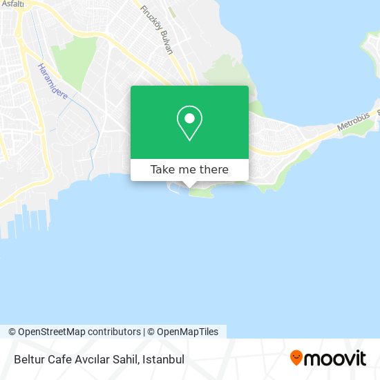 Beltur Cafe Avcılar Sahil map
