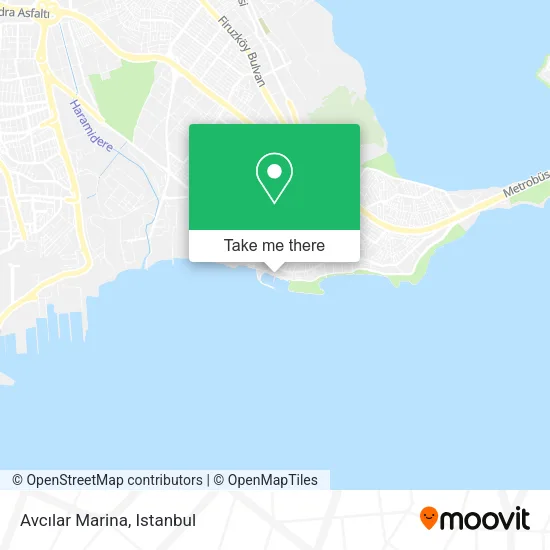 Avcılar Marina map