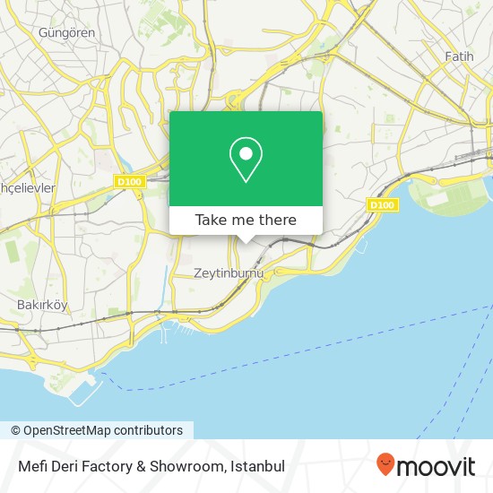 Mefi Deri Factory & Showroom map