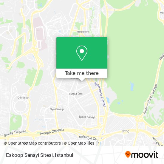 Eskoop Sanayi Sitesi map