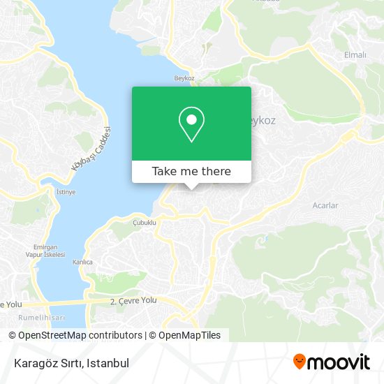 Karagöz Sırtı map