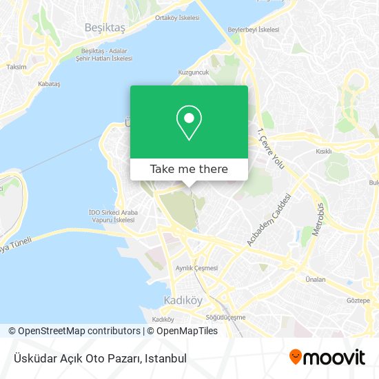 Üsküdar Açık Oto Pazarı map