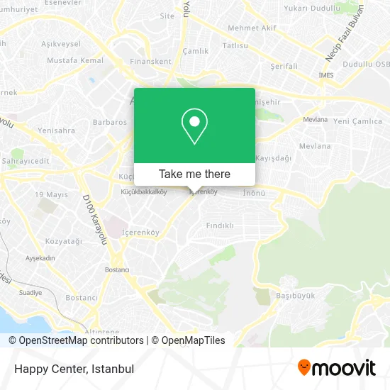 Happy Center map