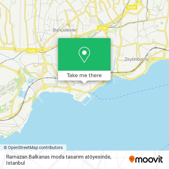 Ramazan Balkanas moda tasarım atöyesinde map