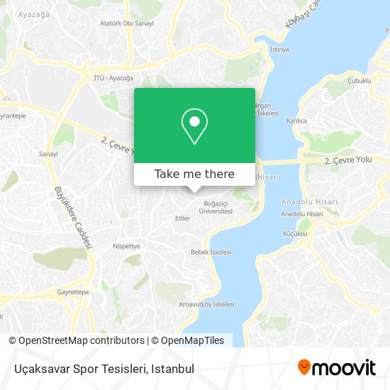 Uçaksavar Spor Tesisleri map