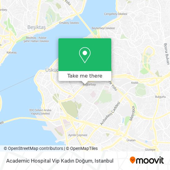Academic Hospital Vip Kadın Doğum map