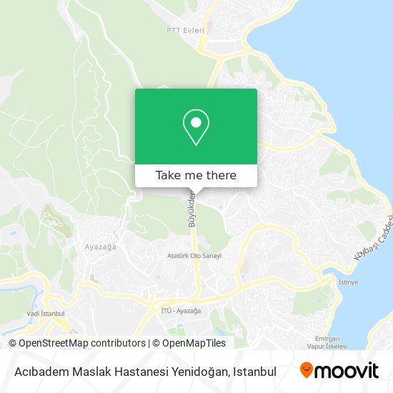 Acıbadem Maslak Hastanesi Yenidoğan map