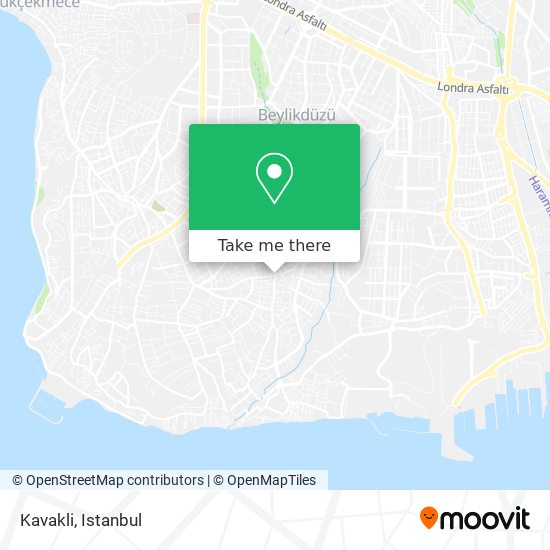 Kavakli map