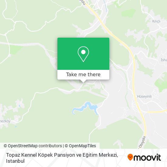 Topaz Kennel Köpek Pansiyon ve Eğitim Merkezi map