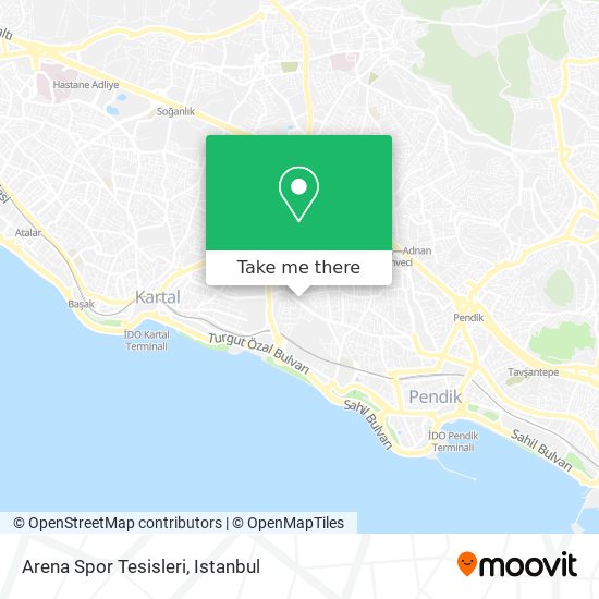 Arena Spor Tesisleri map