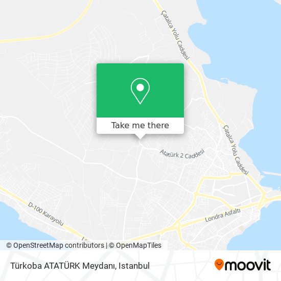 Türkoba ATATÜRK Meydanı map