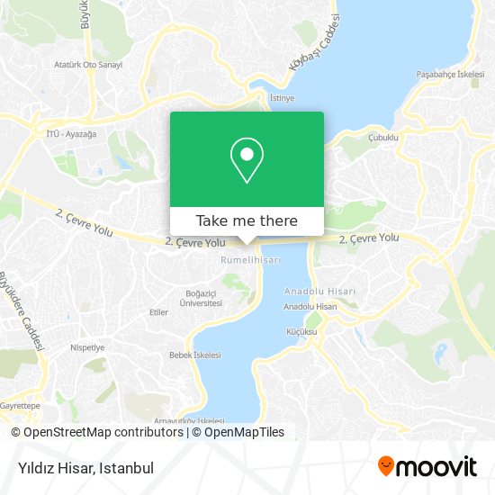 Yıldız Hisar map