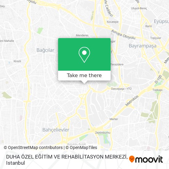 DUHA ÖZEL EĞİTİM VE REHABİLİTASYON MERKEZİ map