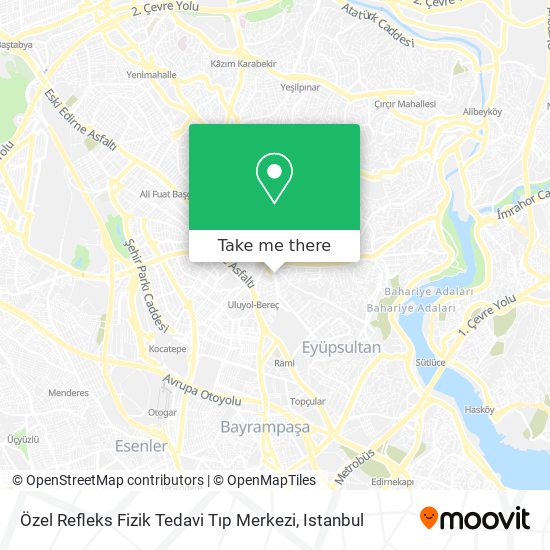 Özel Refleks Fizik Tedavi Tıp Merkezi map