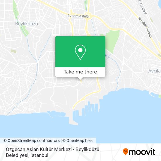 Özgecan Aslan Kültür Merkezi - Beylikdüzü Belediyesi map