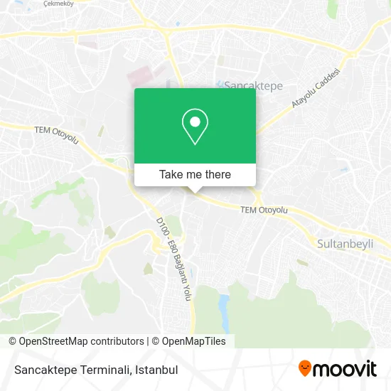 Sancaktepe Terminali map