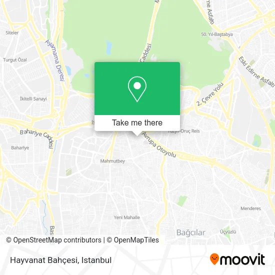 Hayvanat Bahçesi map