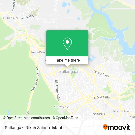 Sultangazi Nikah Salonu map