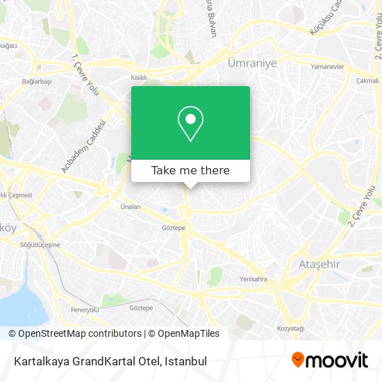 Kartalkaya GrandKartal Otel map
