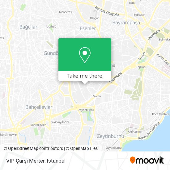 VIP Çarşı Merter map
