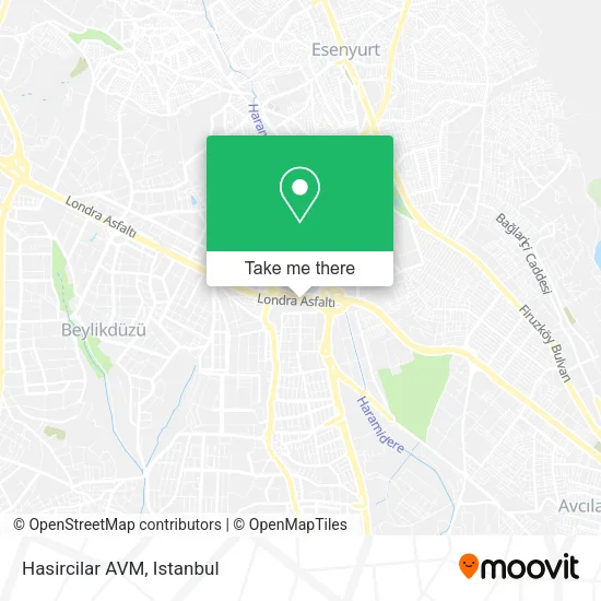 Hasircilar AVM map