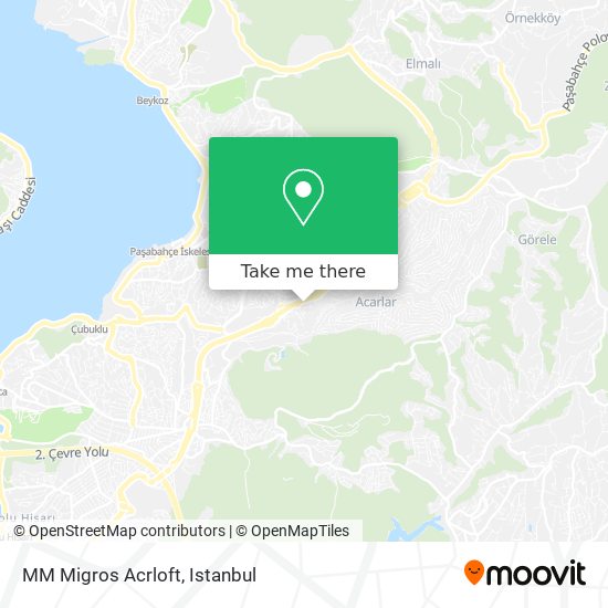 MM Migros Acrloft map