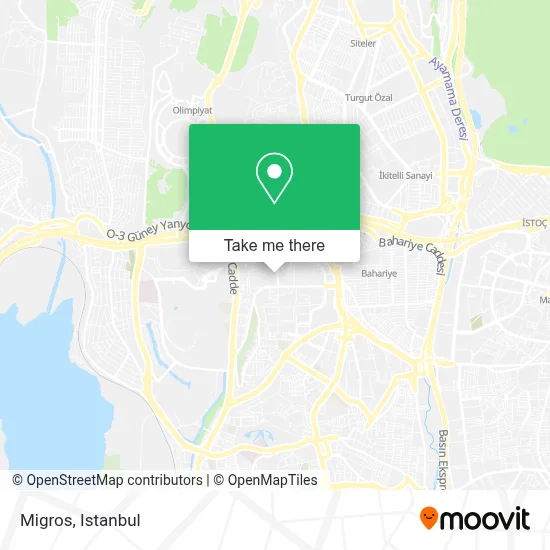 Migros map