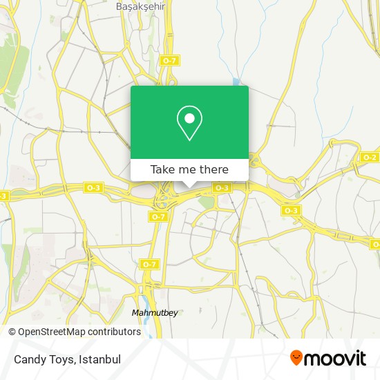 Candy Toys map