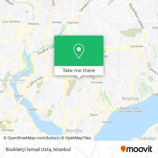 Bisikletçi İsmail Usta map