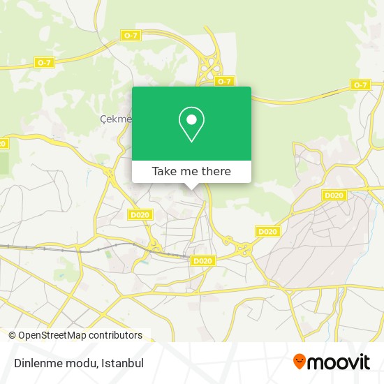 Dinlenme modu map