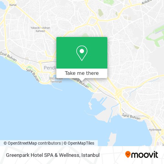 Greenpark Hotel SPA & Wellness map