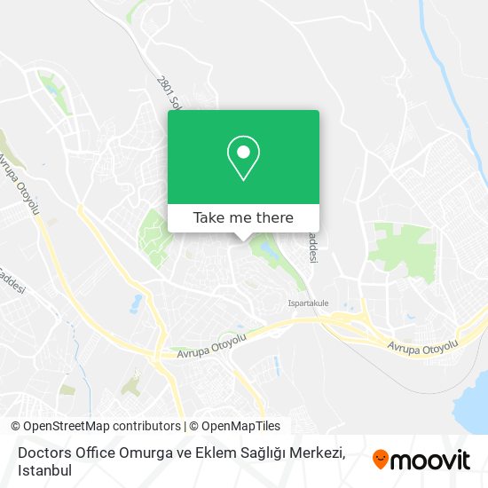 Doctors Office Omurga ve Eklem Sağlığı Merkezi map