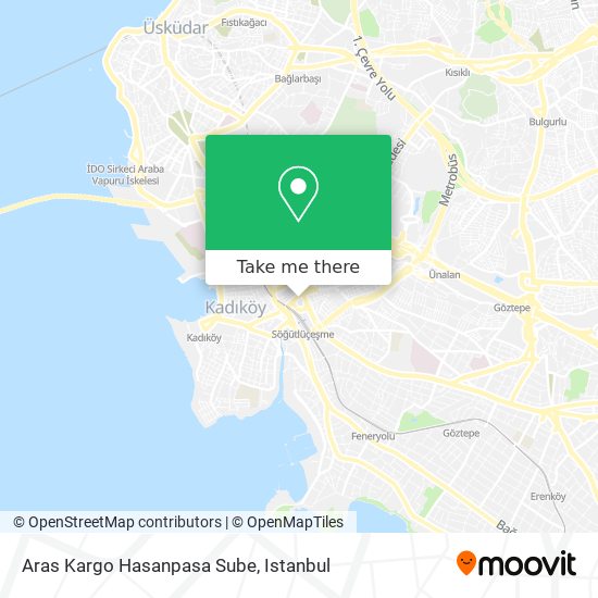 Aras Kargo Hasanpasa Sube map