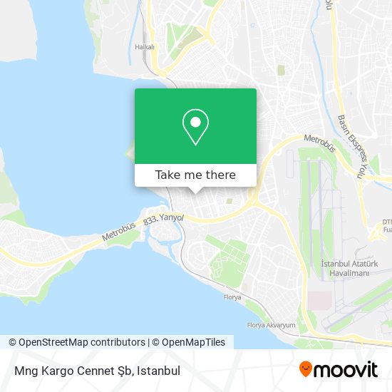 Mng Kargo Cennet Şb map