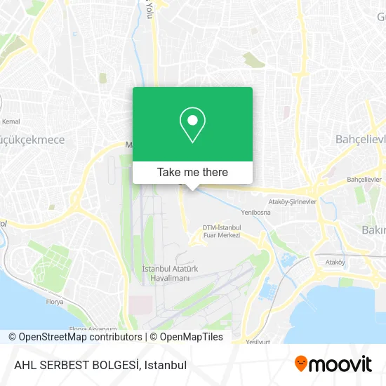 AHL SERBEST BOLGESİ map