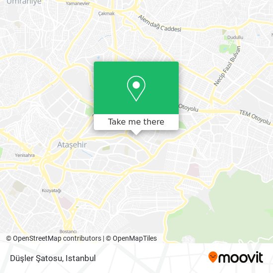Düşler Şatosu map