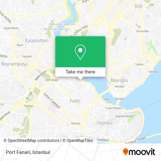 Port Fanari map