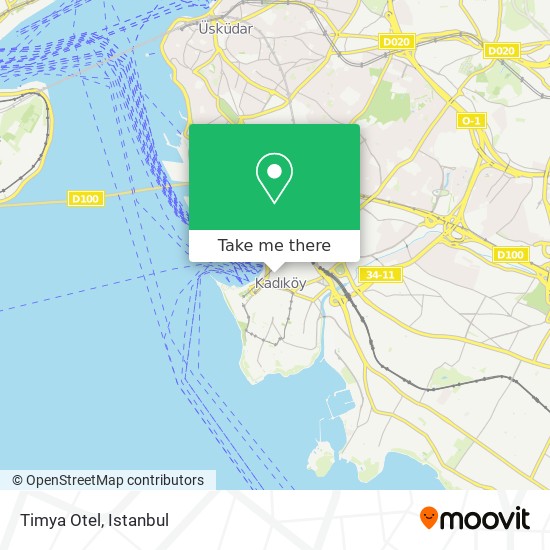 Timya Otel map